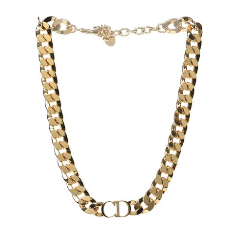 dior gold necklace price|genuine christian dior necklace.